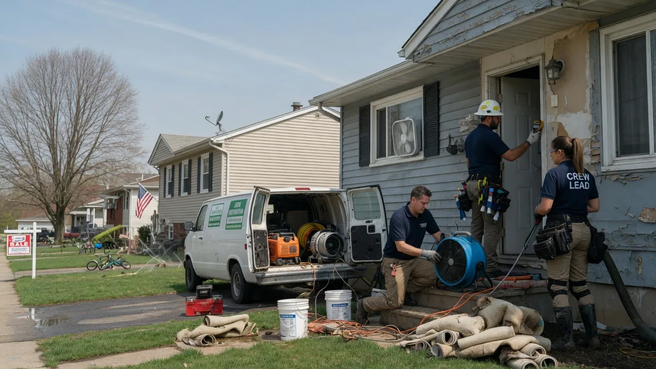 Flood Cleanup in Newton, WI near me