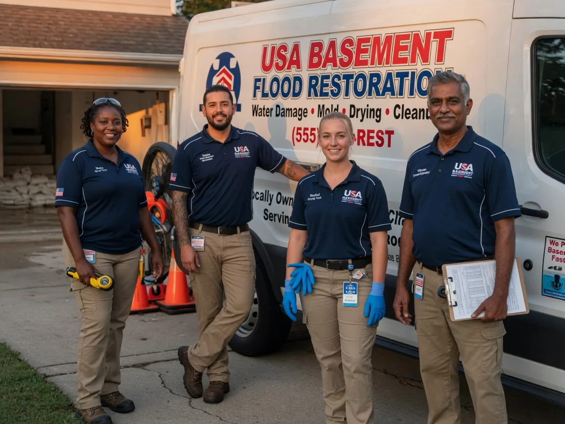 Basement Flood Cleanup company in Newton, WI