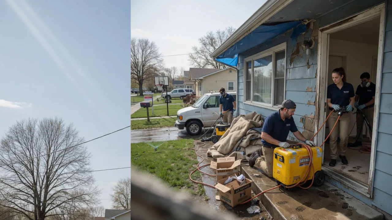 Basement Flood Cleanup in Newton, WI near me